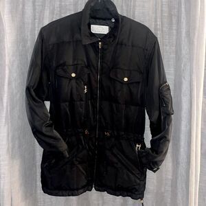 Vintage Sonia Bogner 100% goose down insulated quilted snow ski jacket